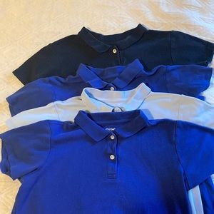Lands End feminine fit polos. Size 16